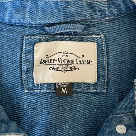 Fleece Jean Jacket - Picture 3 of 4